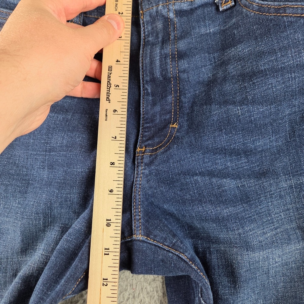 Lee Jeans Mens 34x30 Blue Extreme Motion MVP Regular Fit Straight Leg Stretch - Picture 5 of 12